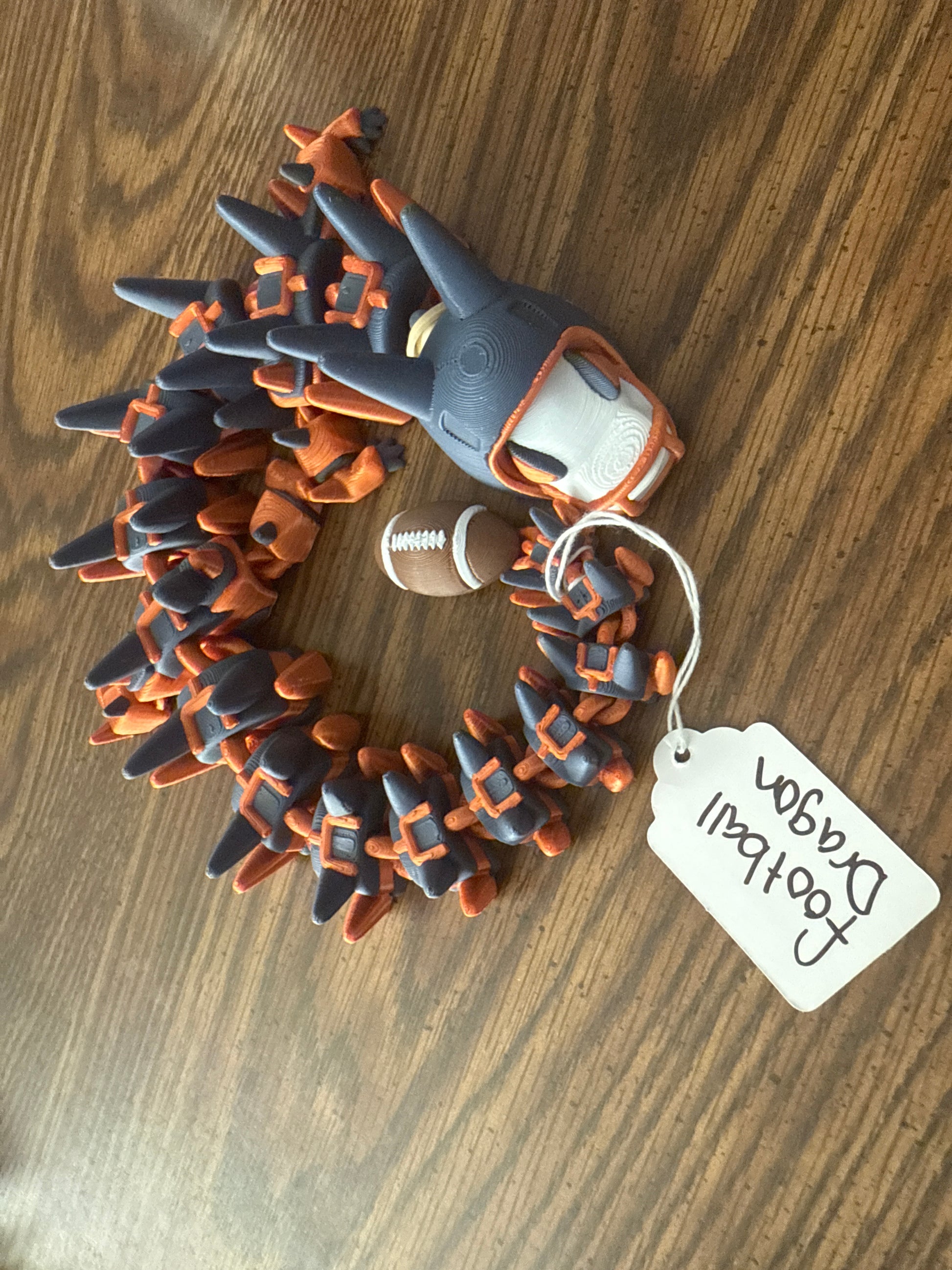 Football team 3D printed