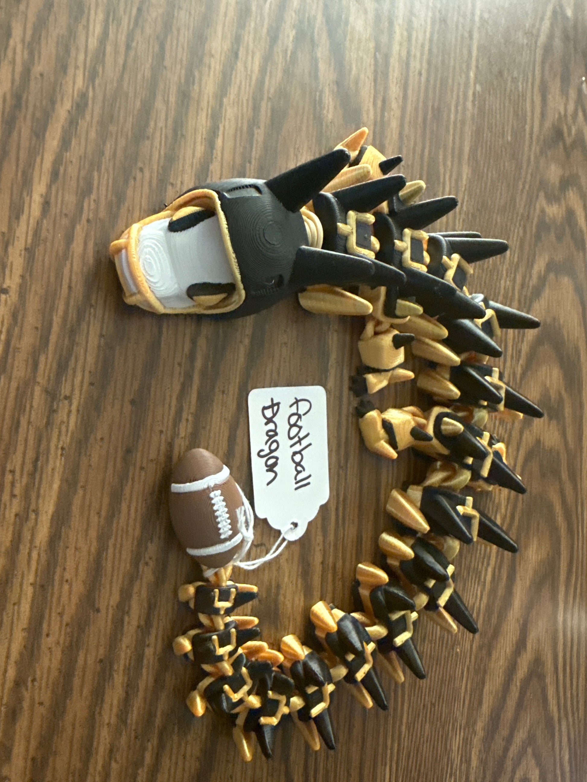 Football team 3D printed