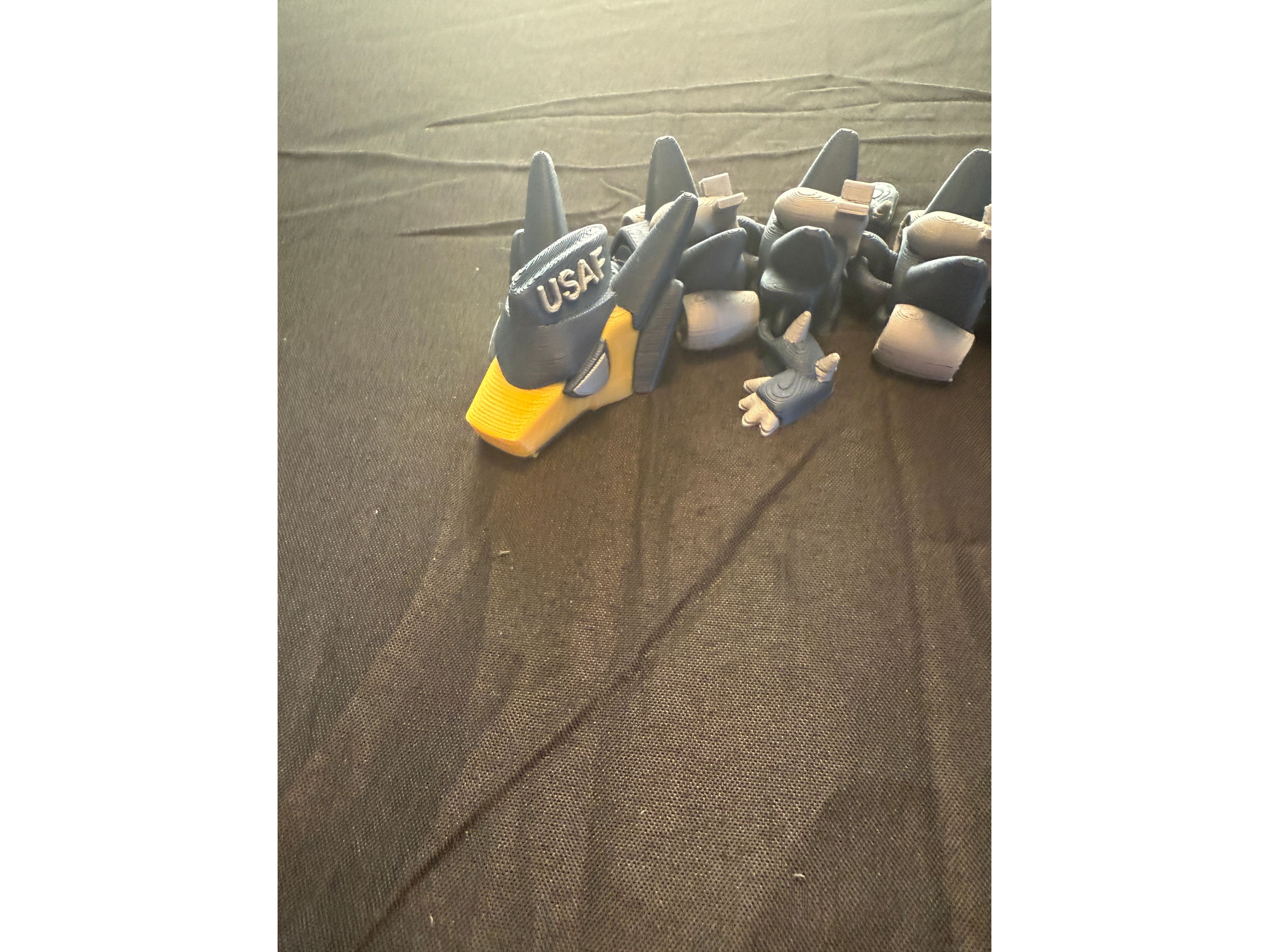 3D Printed Air Force Dragon | Articulating Dragon Toy for Collectors & Veterans