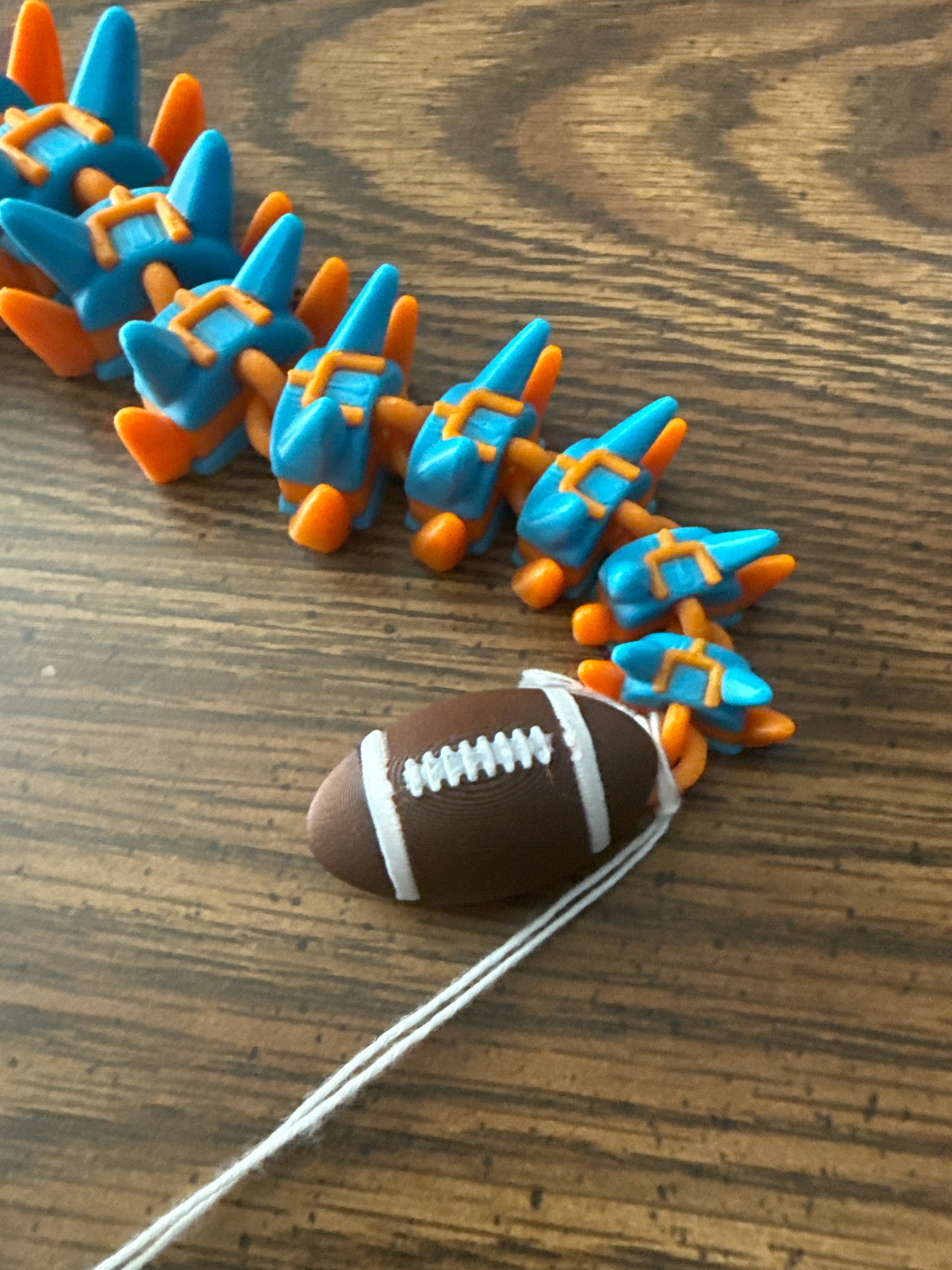 Football team dragon 3D printed