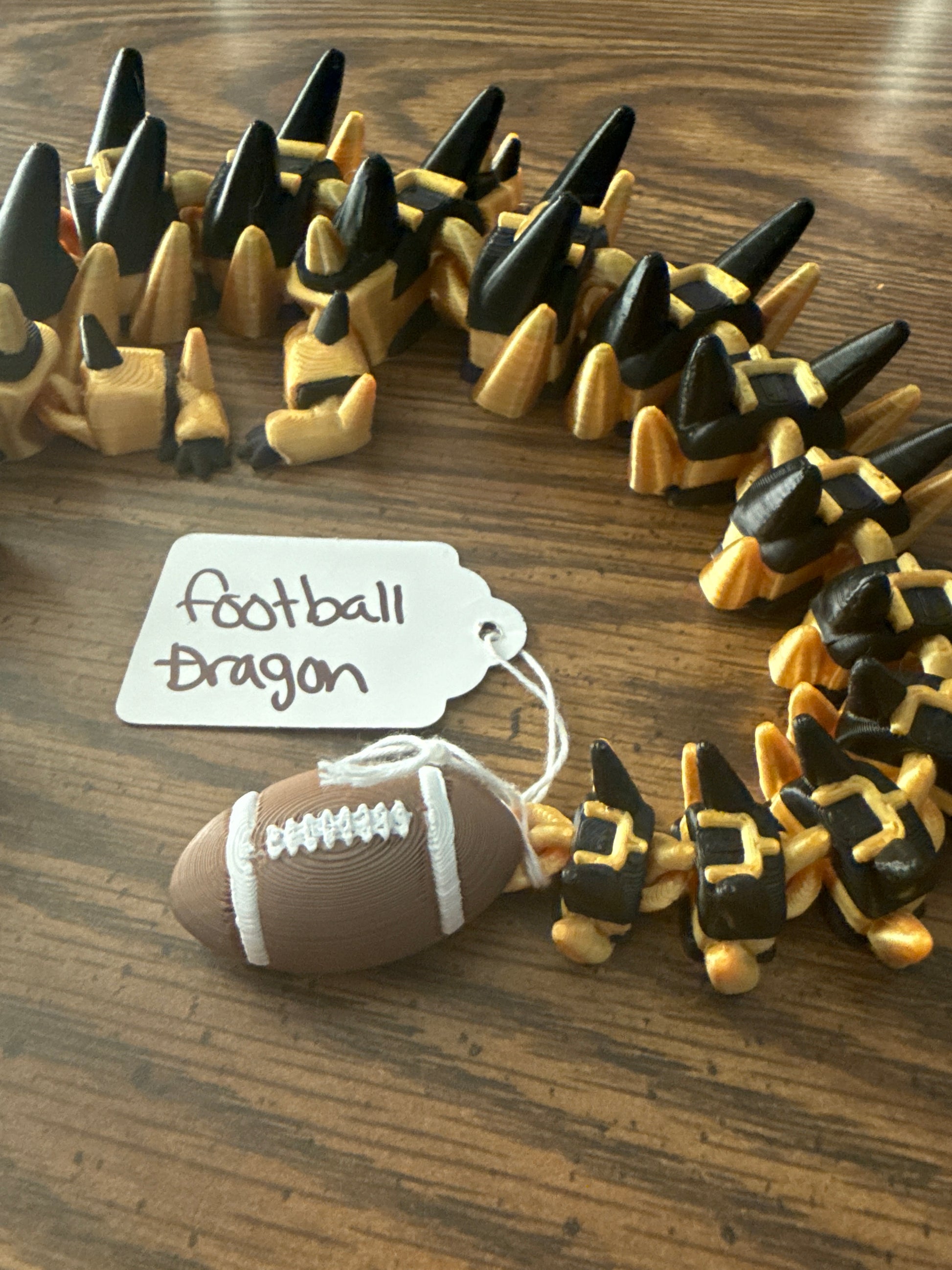 Football team 3D printed