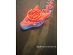 3D printed Rainbow rose snake