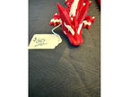 Red and white 3D crystal dragon