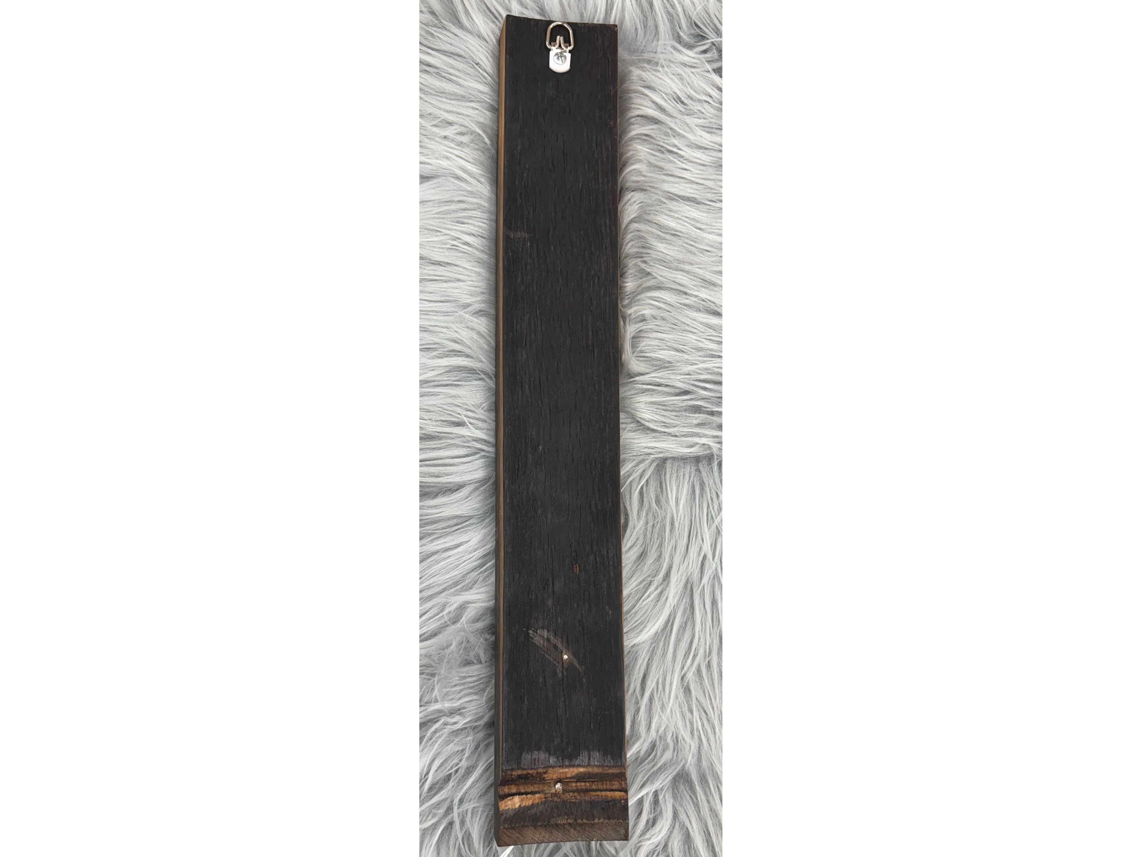 Fireball Tastes Like Heaven, Burns Like Hell" Whiskey Bottle Opener Sign | Rustic Wall Mount Decor