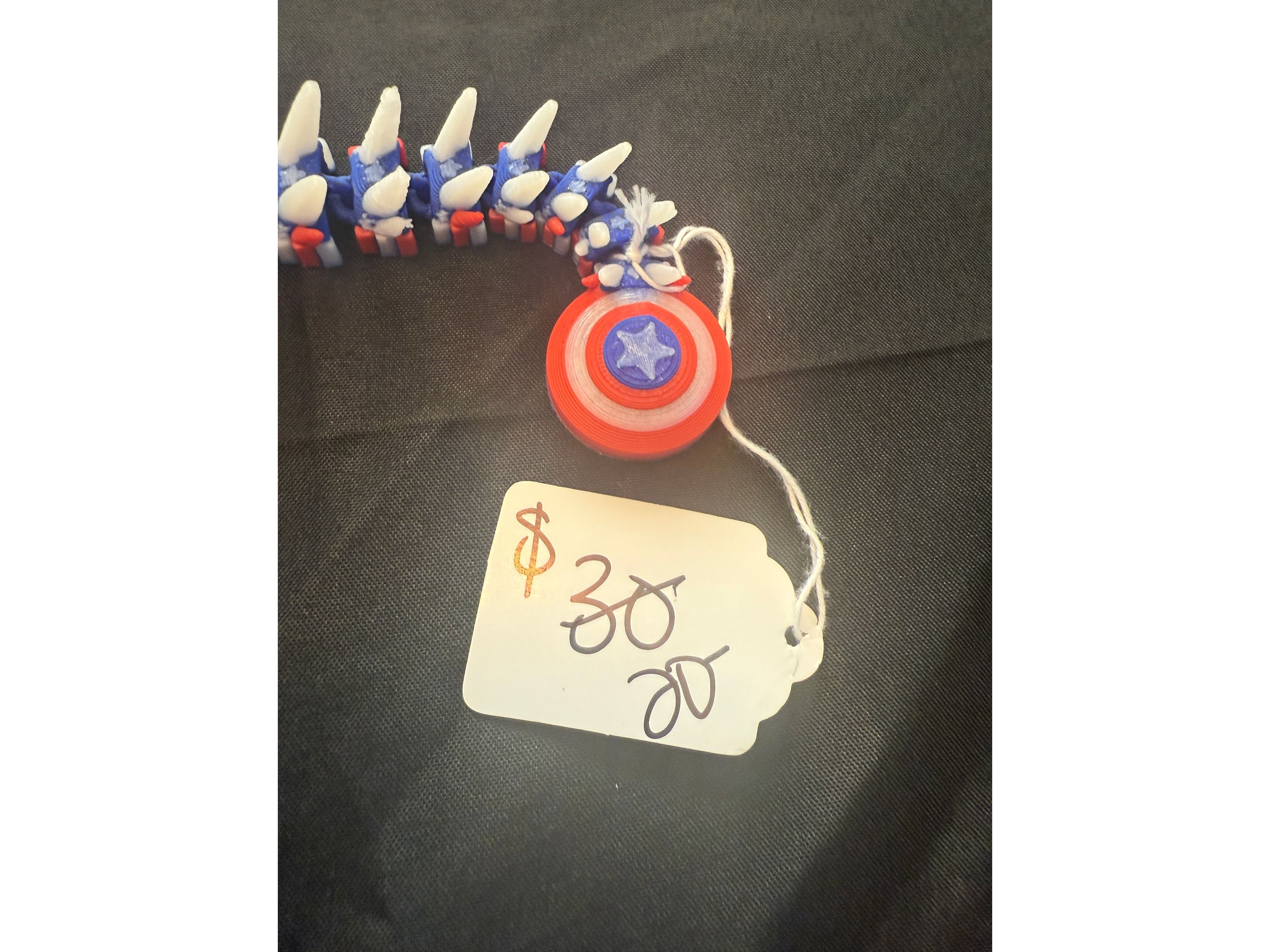 Articulated American– Superhero-Inspired 3D Printed Collectible