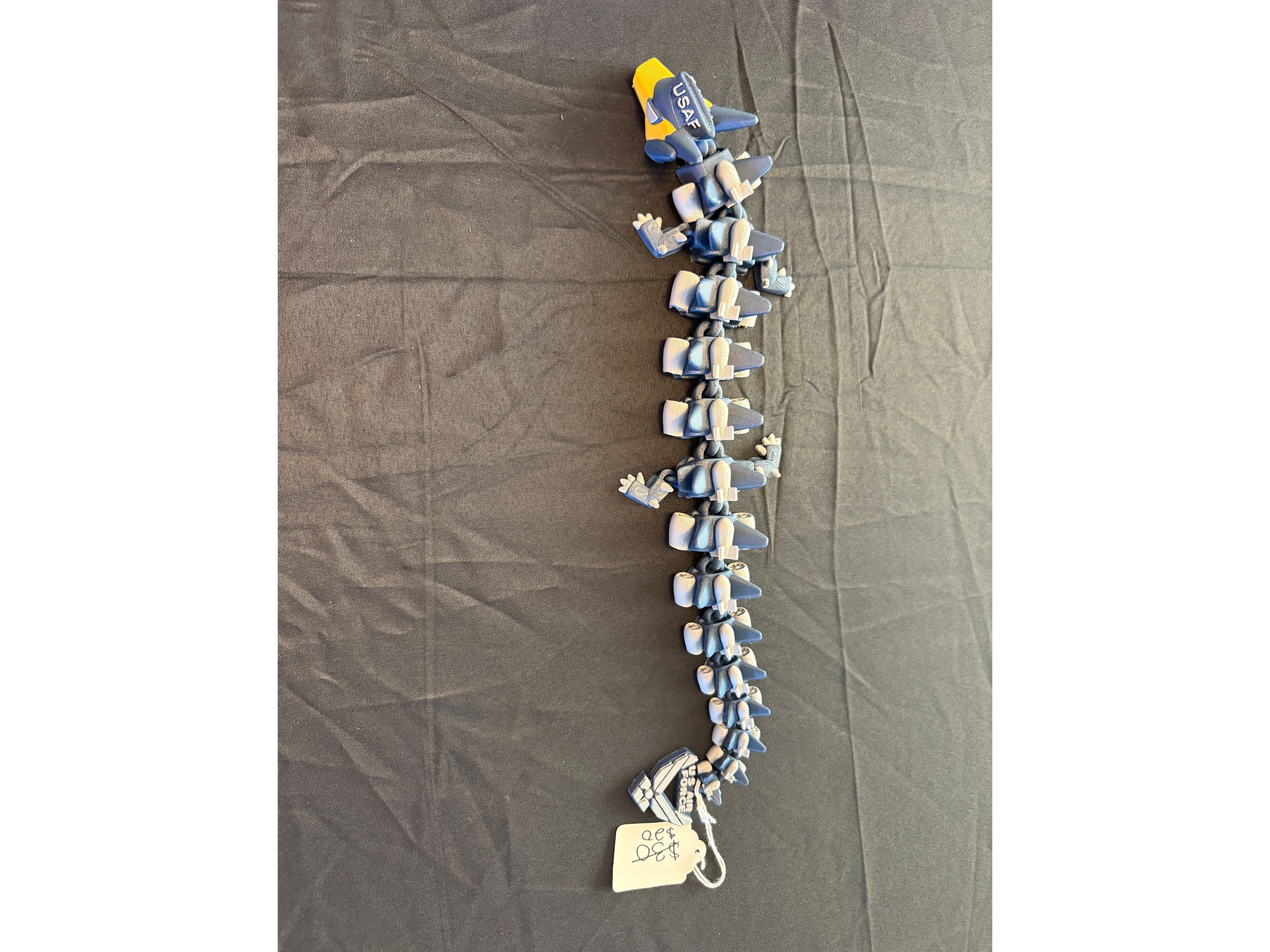 3D Printed Air Force Dragon | Articulating Dragon Toy for Collectors & Veterans