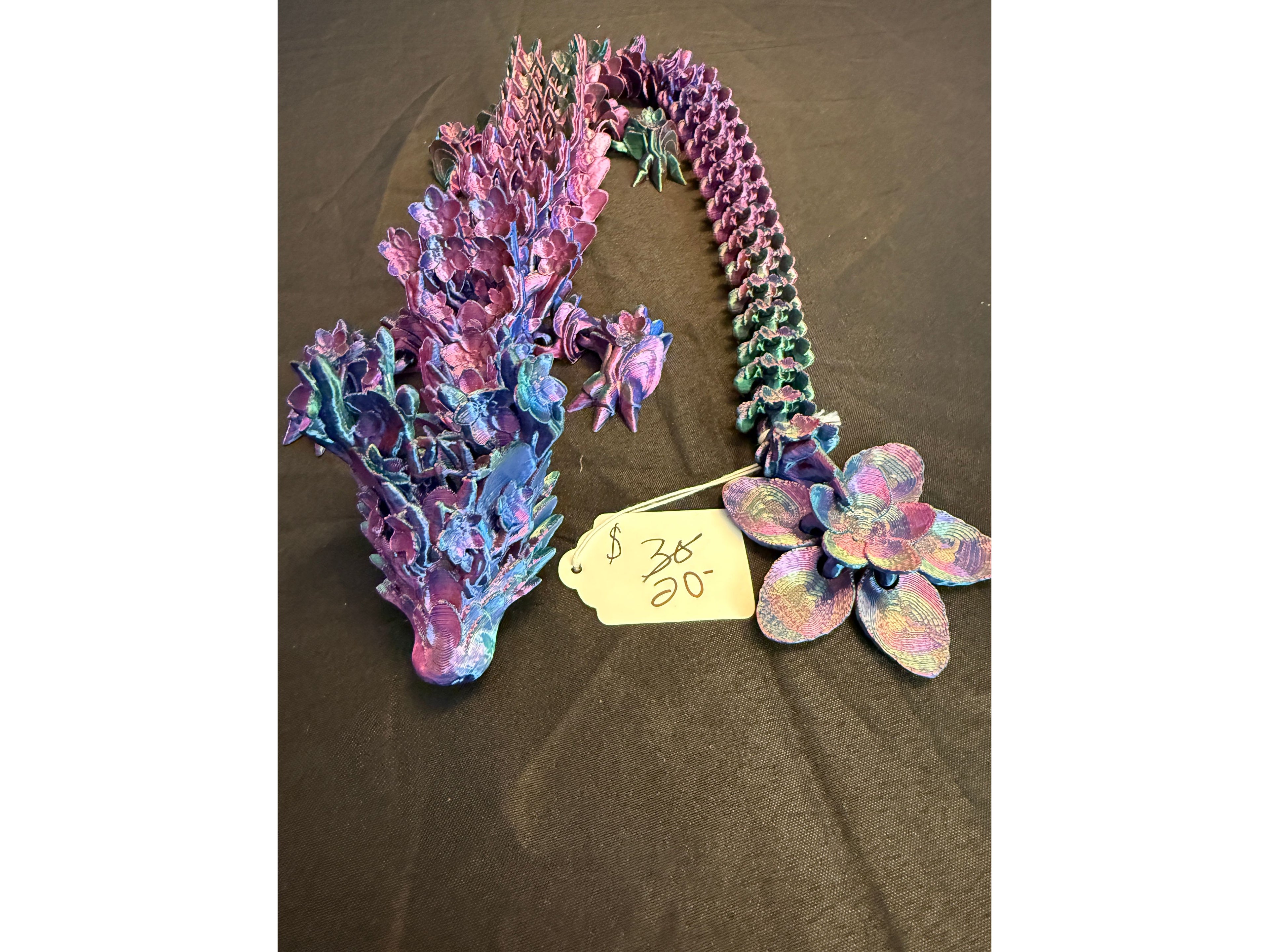 Cherry blossom 3D printed Dragon