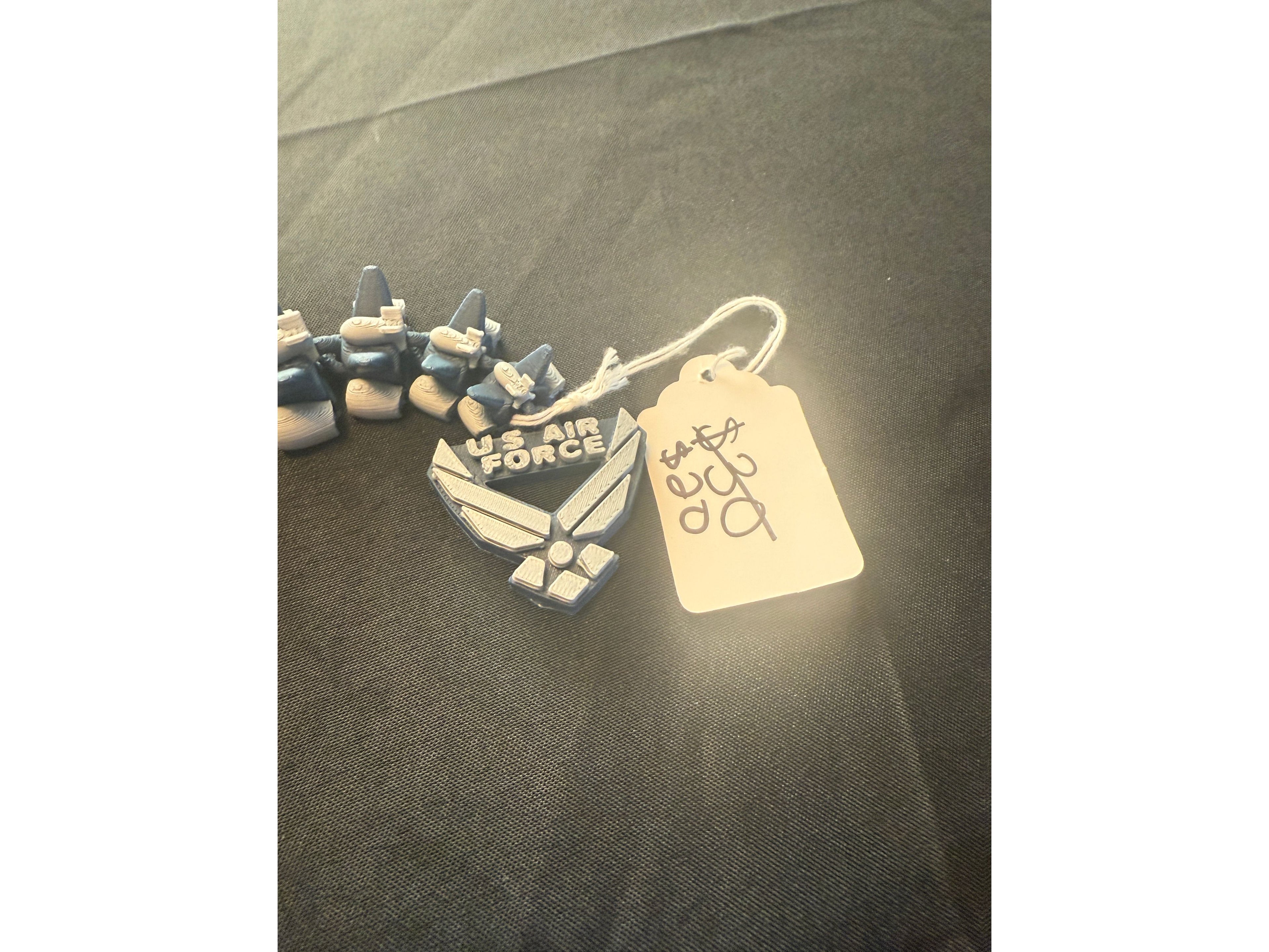 3D Printed Air Force Dragon | Articulating Dragon Toy for Collectors & Veterans