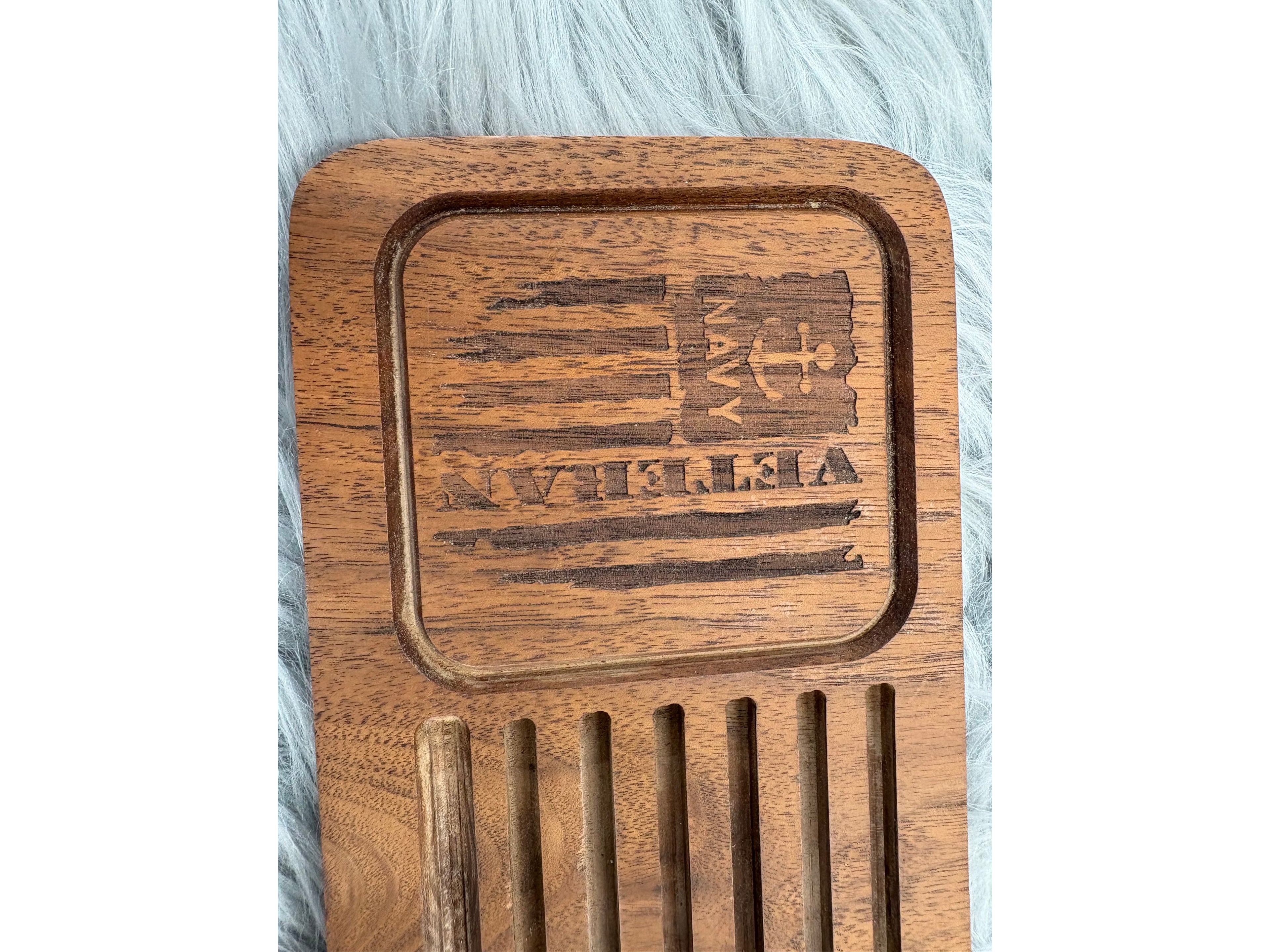 Custom Wooden Coin Holder Display