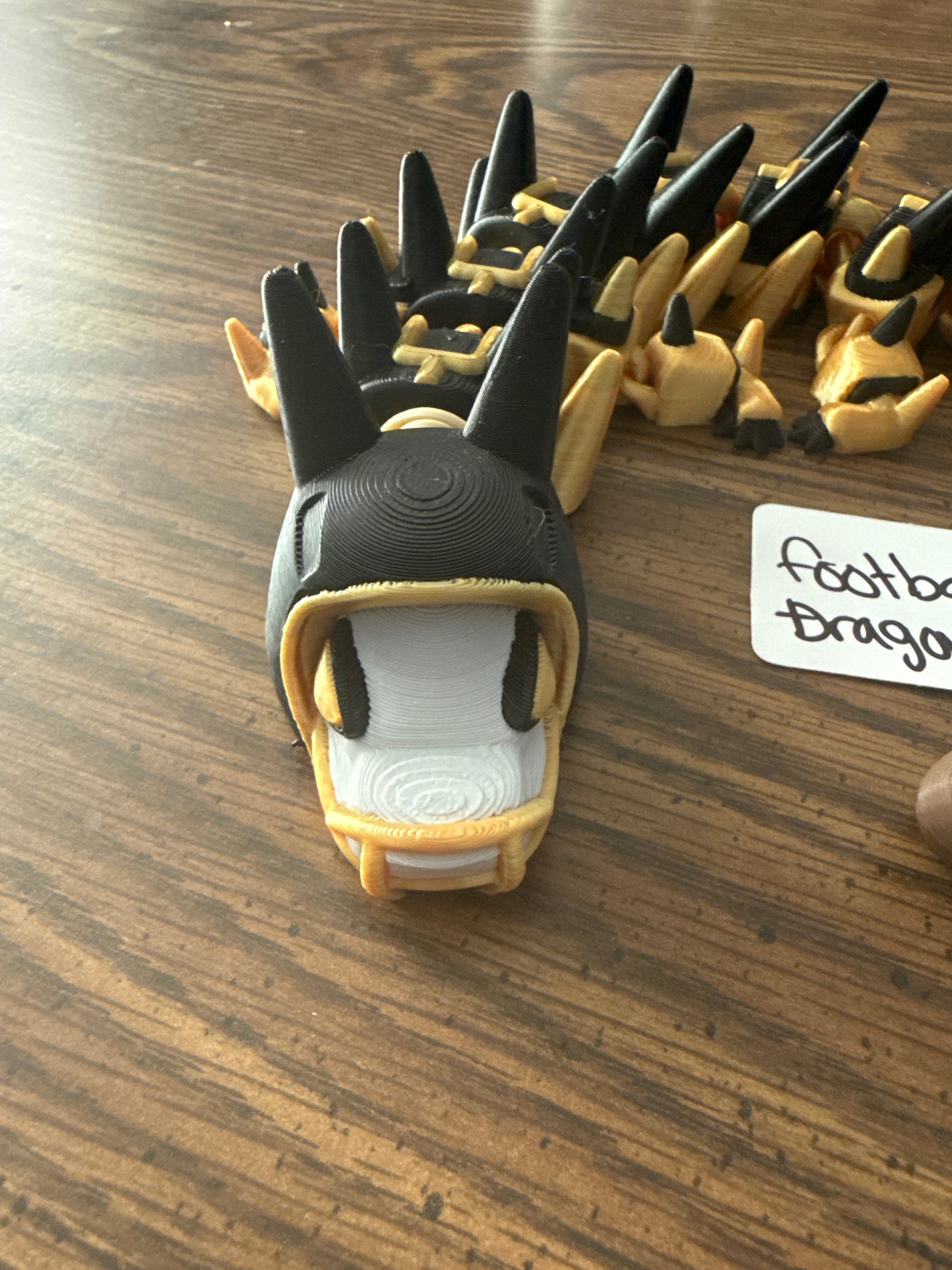 Football team 3D printed