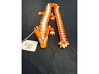 Orange and white 3D crystal dragon