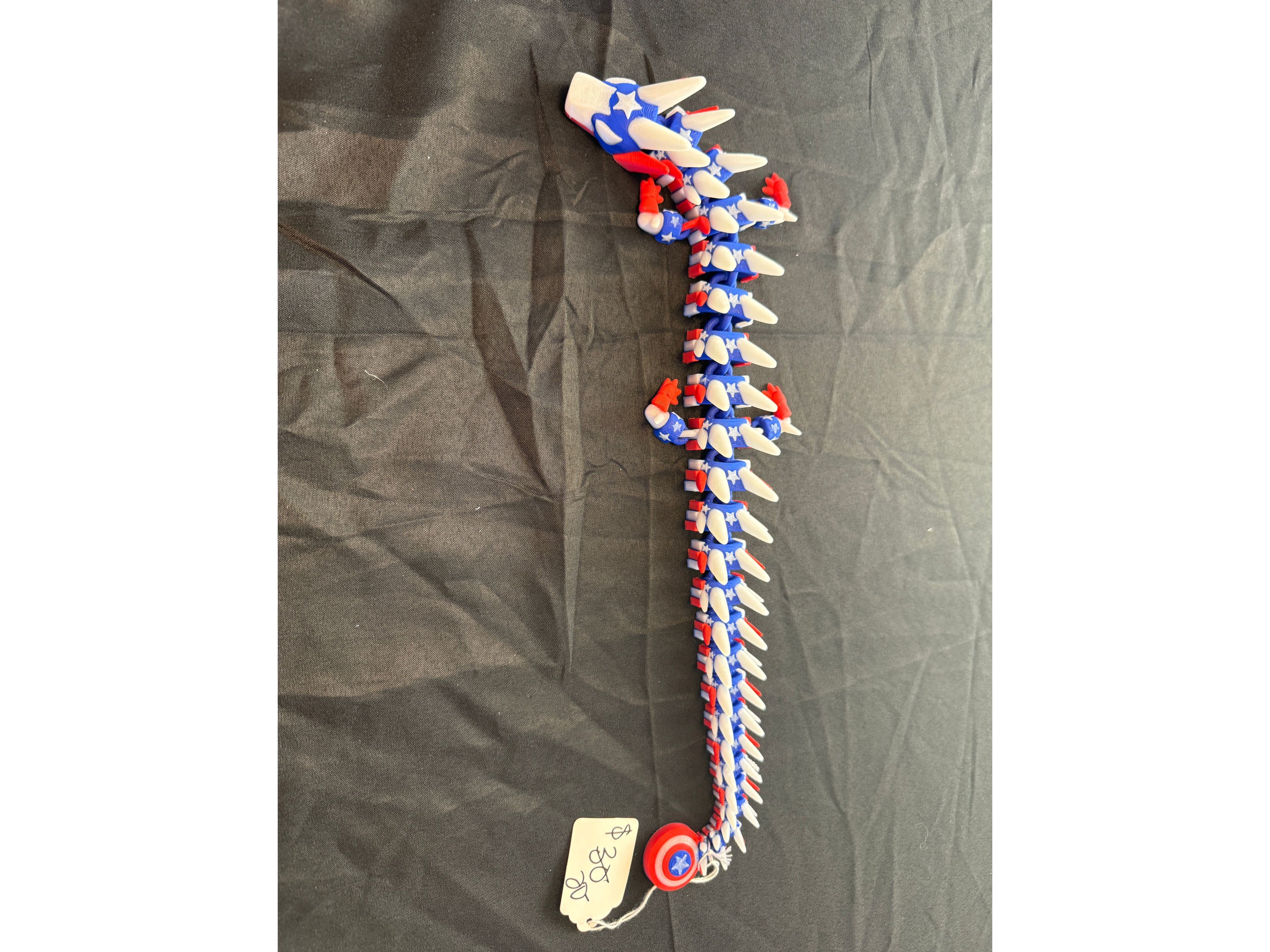 Articulated American– Superhero-Inspired 3D Printed Collectible