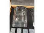 His Buck & Her Doe Whiskey Gift Set | Deer Love Laser Engraved Box – 2 Glasses, Coasters, Whiskey Stones & Velvet Bag