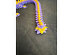 Purple and Gold 3D crystal dragon