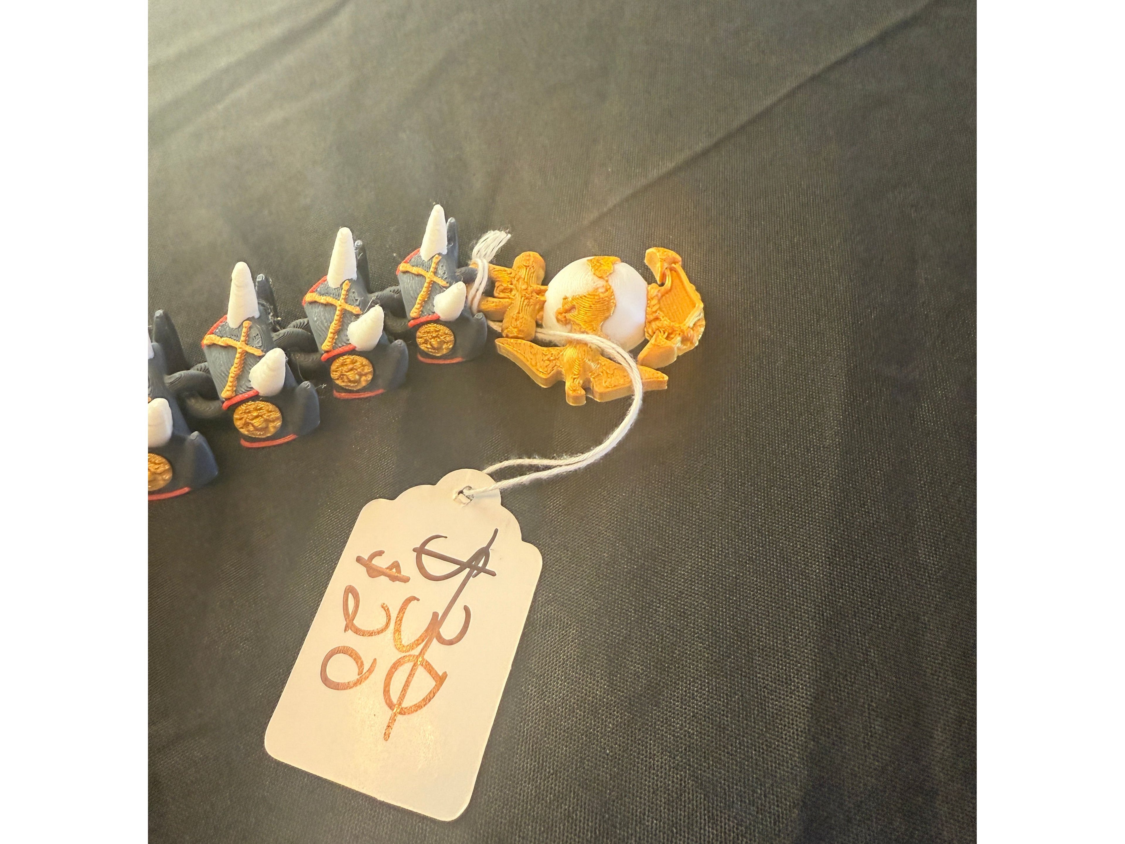 3D Printed USMC Dragon | Articulating Dragon Toy for Collectors & Veterans