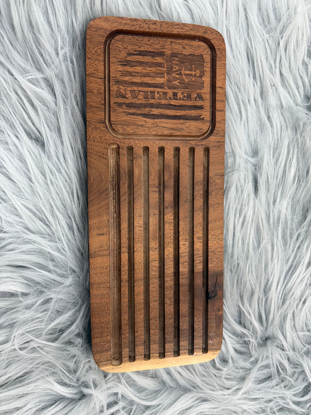 Custom Wooden Coin Holder Display