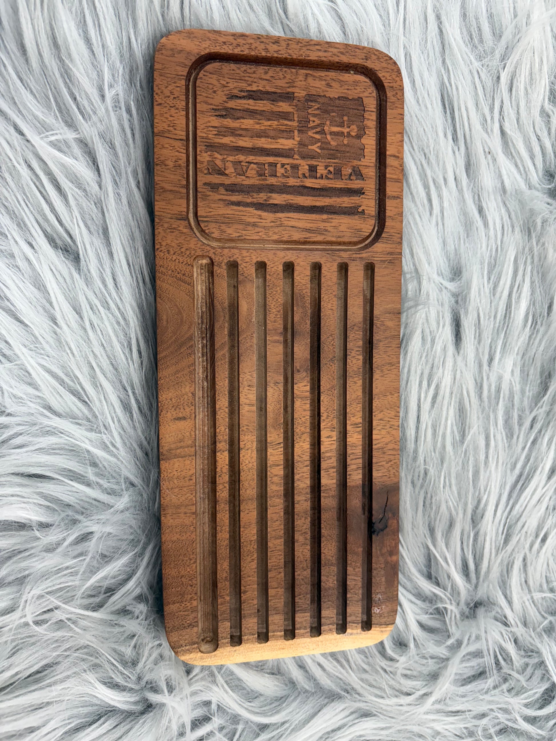 Custom Wooden Coin Holder Display