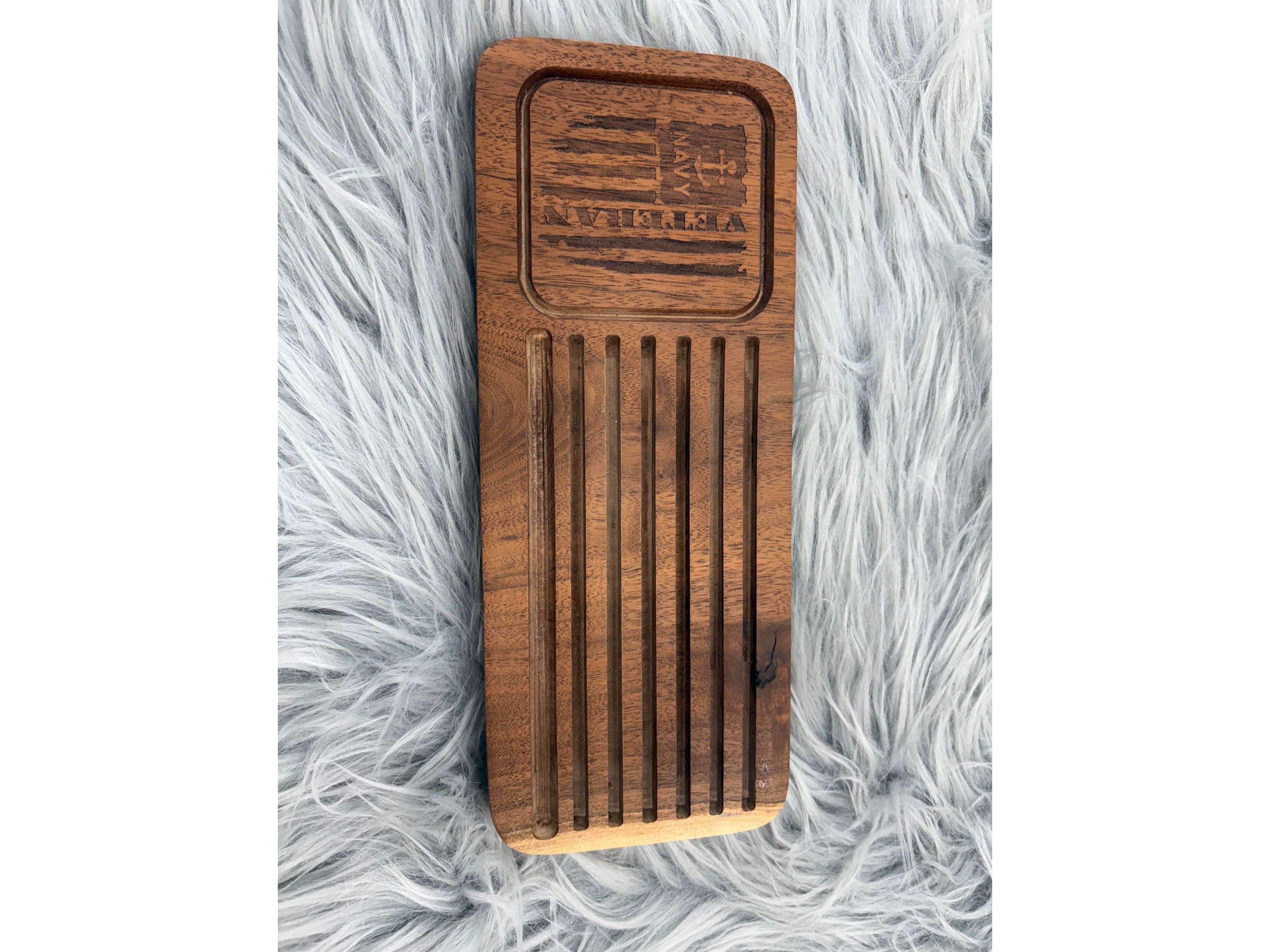 Custom Wooden Coin Holder Display