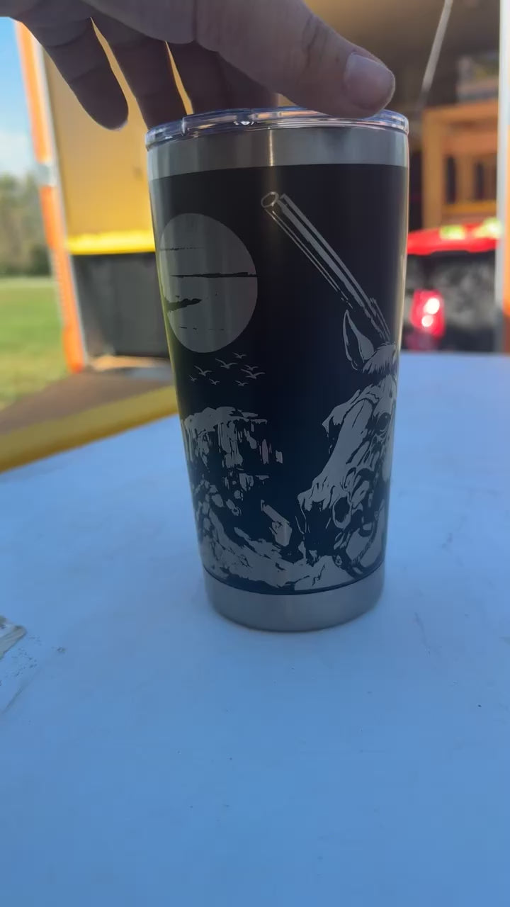 Western outlaw tumbler